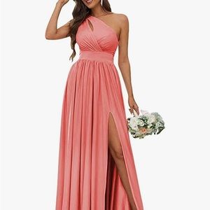 Size 8 VCCICANY Women's One Shoulder Bridesmaid Dress